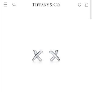 Tiffany Palomas Graffiti “X” Earrings